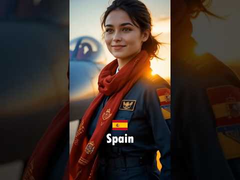 Countries as Women Pilot | Part-2 #aiedits #midjourney #youtube #youtubeshorts ​#viral