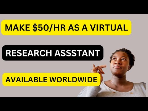 Top 8 Online Work From  Research Jobs 2024. Available Worldwide
