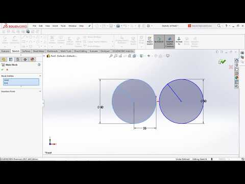 simple gear mechanism by using block tool in solidworks