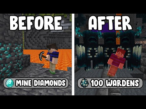 Minecraft but ADVANCEMENTS ARE PUNISHMENTS...