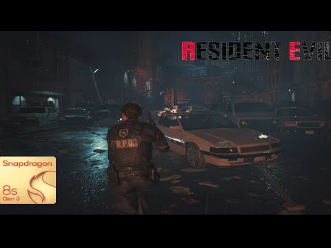 Resident evil 2 remake gameplay test ||  Winlator ludashi 2.9 || Snapdragon 8s gen 3 