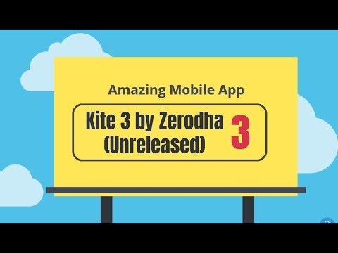 Zerodha New Mobile App - Beta Version - New fresh design