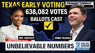 BREAKING: Democrats SURGE Past 2022 Turnout in Texas Primary
