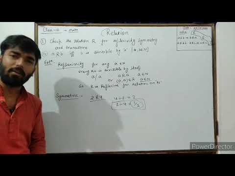 NCERT Questions based on equivalence relation