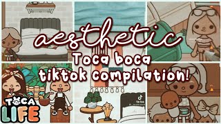9 MINUTES of AESTHETIC TikTok Compilation!☁️💫| Toca Life TIKTOKS! 🎬|Toca Lani🌺
