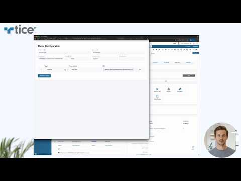 TIPP Configurable Menus
