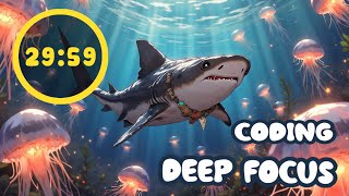 🧠 Deep Focus Music | Study & Work Without Distractions | Pomodoro 30/5