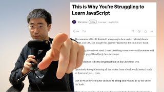 This is Why You’re Struggling to Learn JavaScript