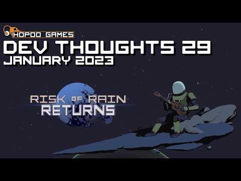Dev Thoughts 29 - Risk of Rain Returns - Alternate Survivor Abilities
