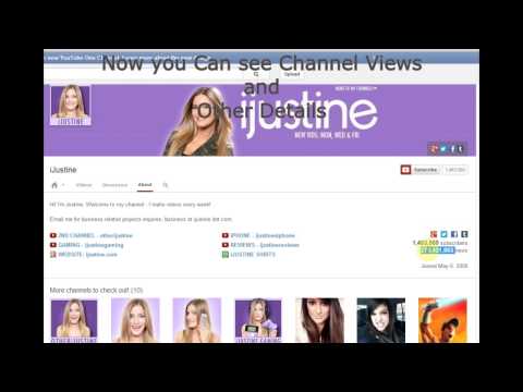 How To View Youtube Channel Views on the new YouTube One Channel