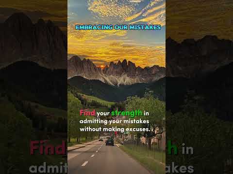 Embracing Our Mistakes #motivation #dailyquotes #positivevibes #inspirationalquotes #quotes #shorts
