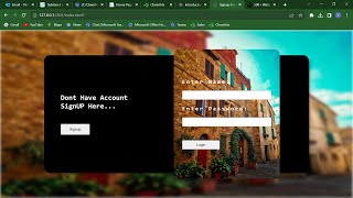 Signup & Login Form Animation Effect Design Using Html5 & CSS3 | Beginner Level| Frontend#css#html5