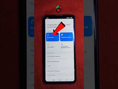 Redmi 5G Mobile Screen Lock kaise badle 2025 | How To Set Screen Lock Redmi Phone | #shorts #viral