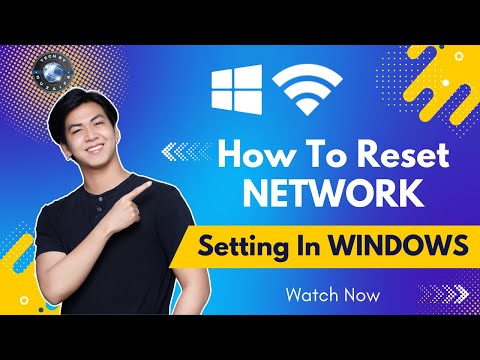 How to Reset Network Setting in Windows | Fix Internet Connection in PC | TechByHuzaifa