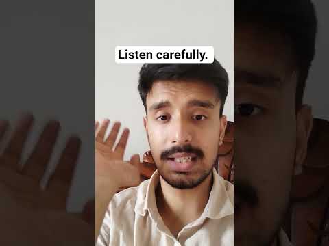 listen carefully. #shortsfeed #ytshorts