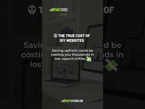 The Cost of DIY Websites What Youre REALLY Losing #DIYWebsite #BusinessMistakes #WebsiteDesi #shorts
