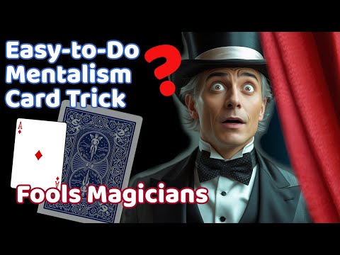 Easy To Do Mentalism Card Trick that Most Magician's Don't Know