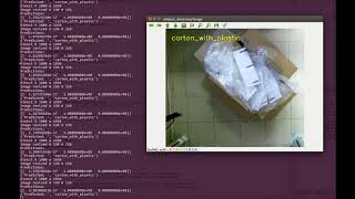 Real-time detection of boxes with or without plastic