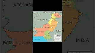map of Pakistan | Pakistan 🇵🇰 map | # #map #pakistan #shorts #trendingshorts