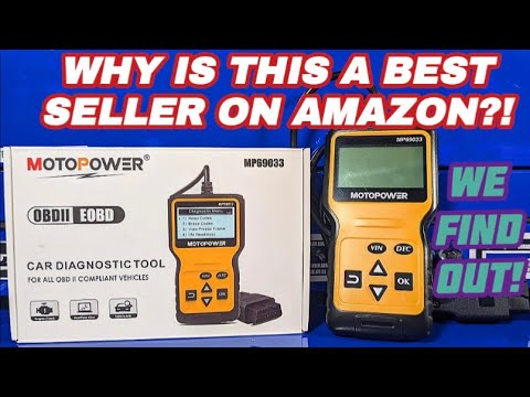 Why is this a BEST SELLING Code Reader on Amazon? We Find Out - Motopower MP69033 Unbox & Review