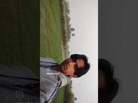 "गेहूँ के खेत में नेचर वॉक" का मजा लेते हुए @ImtiyazVlog92 #viral  winter session