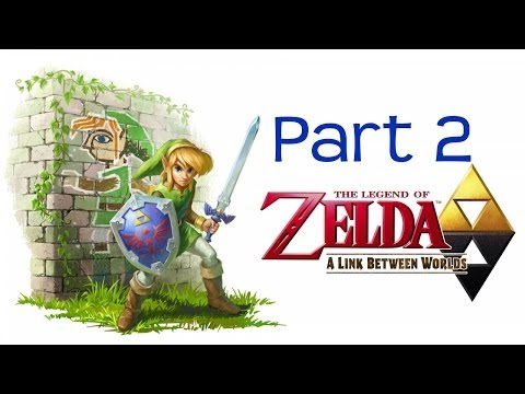Let's Play The Legend of Zelda A Link Between Worlds Part 2: Kakariko Village