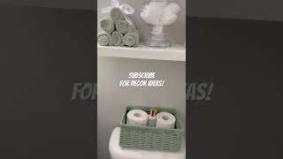 Small bathroom decorating and cleaning ideas|affordable ideas that look expensive