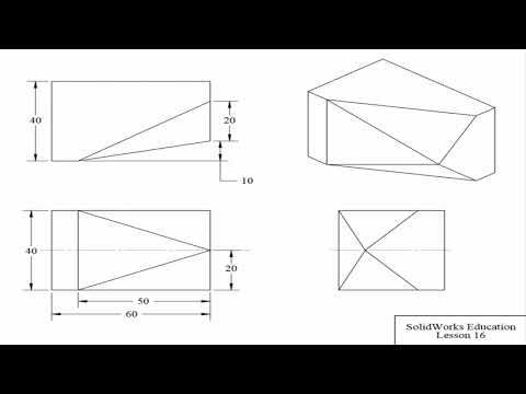 SolidWorks Tutorial for beginners Exercise 16