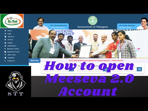 How To Create  Meeseva(2.0) Users Account / How To Open Meeseva Account