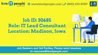 SAP Functional Jobs | SAP QM Jobs,  Fort Madison, IA | Job ID  30685
