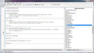 Basic4android - IDE Tips