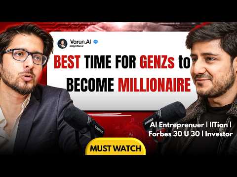 IITian REVEALS  HOW TO BECOME  MILLIONAIRE doing AI Startup in India 2026 🤯 | MUST WATCH for GenZs