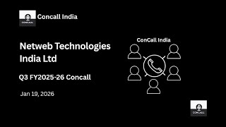 Netweb Technologies India Ltd Q3 FY2025-26 Concall