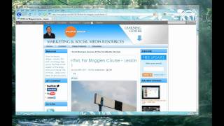 My First Web Page - Part of HTML for Bloggers mini-course