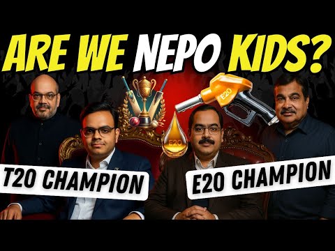 Nepotism in BJP - E20 to T20 - Jai Shah to Nikhil Gadkari 