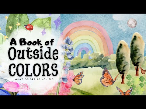 Learn Colors in Nature 🌈 Outdoor Animals & Plants | Toddler Pre-K Kindergarten Color Recognition