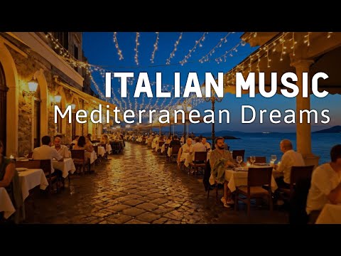 🎶 Italian Vibes & Mediterranean Music 🎶 2+ Hours Relaxing Coastal Italy & Lake Como Views 4K