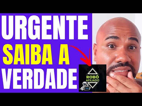 Robo Afiliado Depoimento?  Robo Afiliado Funciona? Robo Afiliado Resultados? Robo Afiliado