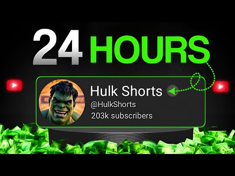 I Made my HULK Shorts Viral in 24 HOURS (Monetization Challenge)