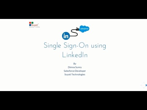 Salesforce Single Sign On using LinkedIn