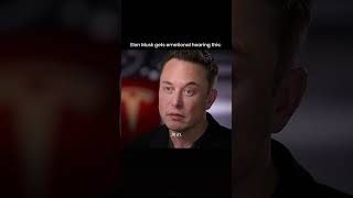 Elon Musk gets emotional hearing this #podcast #clips #successmindset