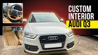 Audi Q3 Interior Modification @PegasusPremium | #audi #Q3 #interior #modification #pegasuspremium