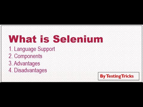 What is Selenium | Selenium Tutorial For Beginners | Selenium Automation Step By Step