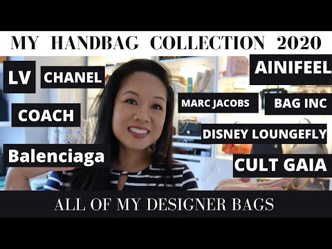 MY HANDBAG COLLECTION 2020 | LV CHANEL BALENCIAGA VALENTINO COACH AINIFEEL DISNEY AND MORE!