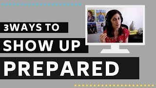 FYPC Minisode 001: 3 Ways to Show Up Prepared