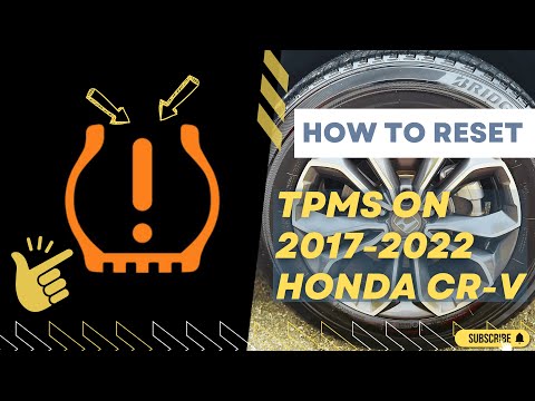 Quick and Easy TPMS Light Reset for Your 2017-2022 Honda CR-V (ON EVERY TRIM)