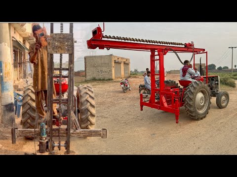 Water well drilling machine with out tools [step by step] part 2 4k
