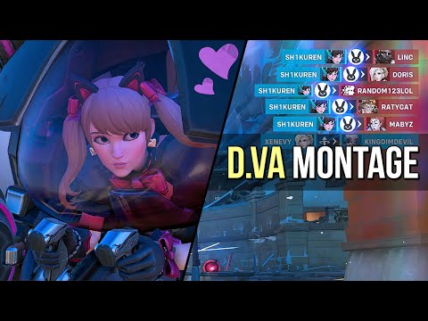 Chiptune Dream | Overwatch 2 D.Va Montage | Sh1kuren