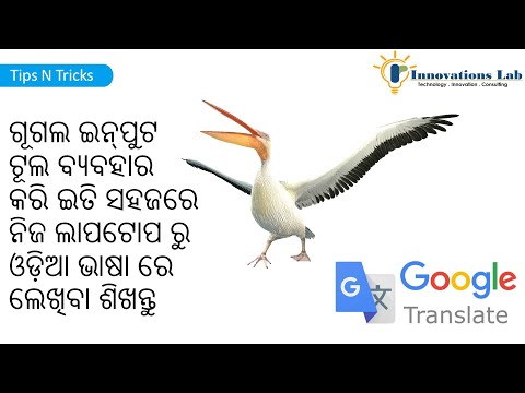 How to write in Odia from your laptop, No software needed, Just use Google Input Tool.