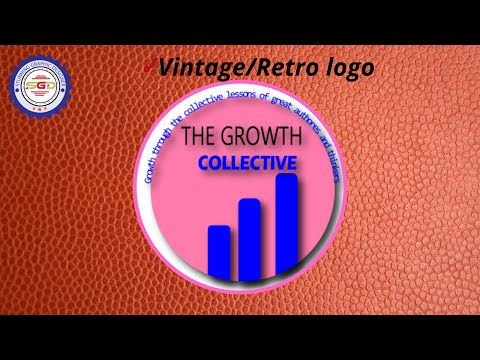 #HOW to make #VINTAGE /RETRO #LOGO in #illustrator /Stunning Graphic/Easy to learn#.